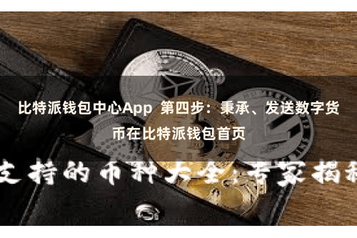 比特派钱包中心App 第四步:秉承、发送数字货币在比特派钱包首页