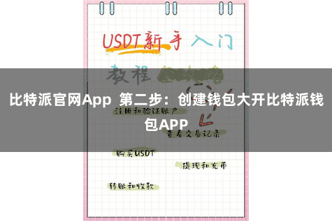 比特派官网App 第二步:创建钱包大开比特派钱包APP